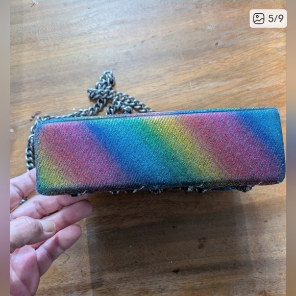 Kurt Geiger Denim (Metallic Rainbow) - Picture 5 of 9